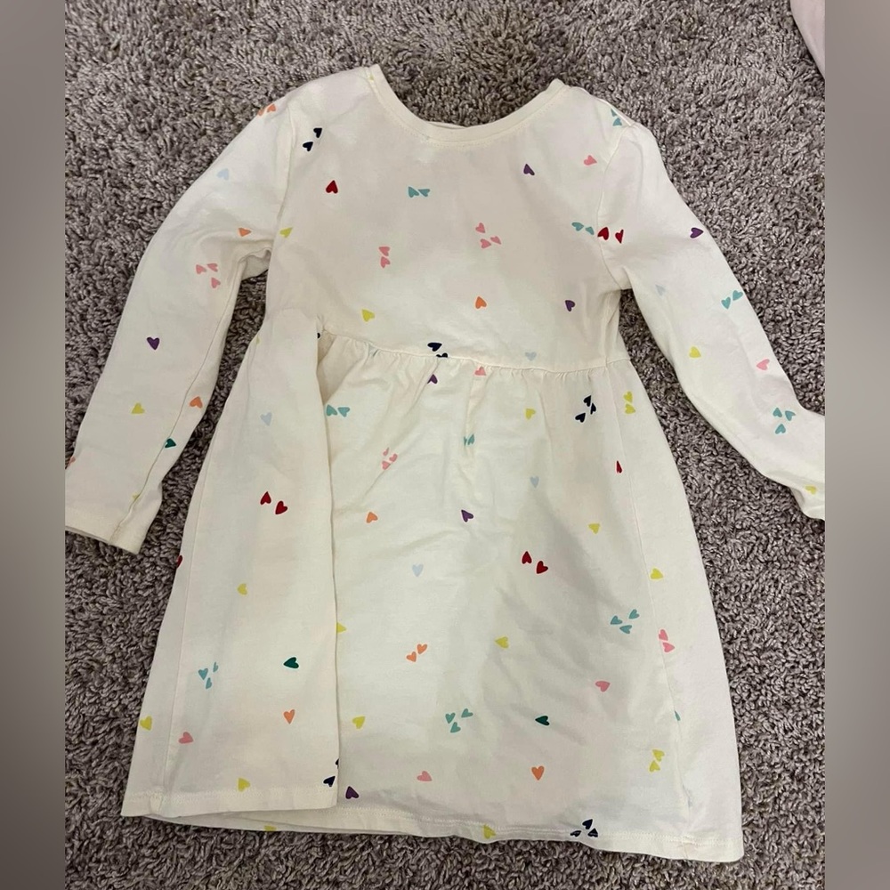 Girls 4T heart dress